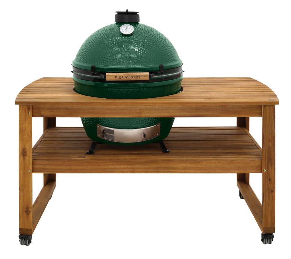XL Big Green Egg in Acacia Table Package 3