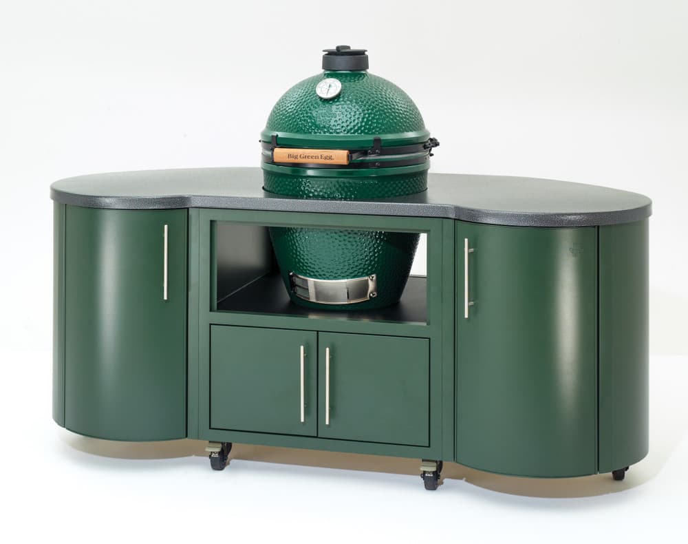 Big Green Egg 76" Custom Aluminum Cooking Island