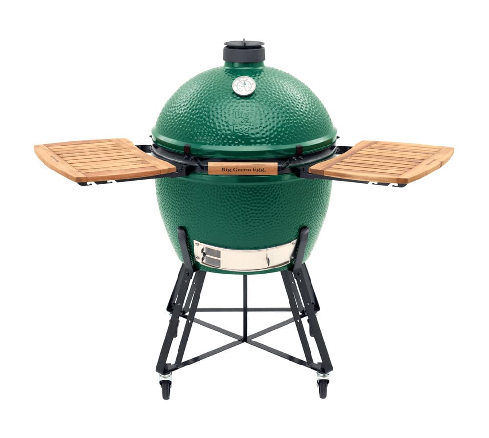 XL Big Green Egg in Nest with Acacia Mates Package 2
