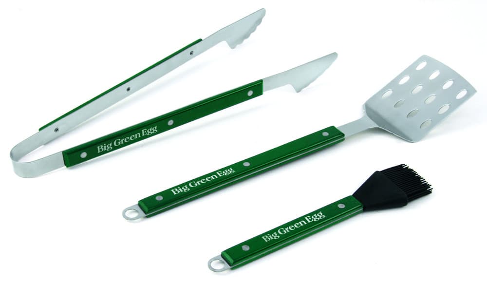 Stainless Steel / Wood BBQ Tool Set 3pc.