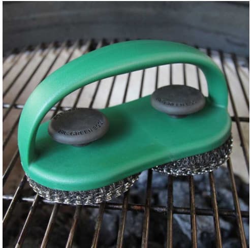 Dual Brush Grill And Pizza Stone Scrubber