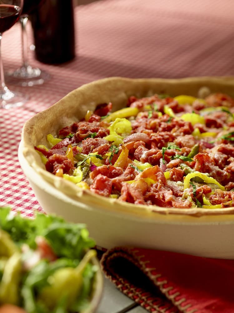 Deep Dish Baking Stone 14"